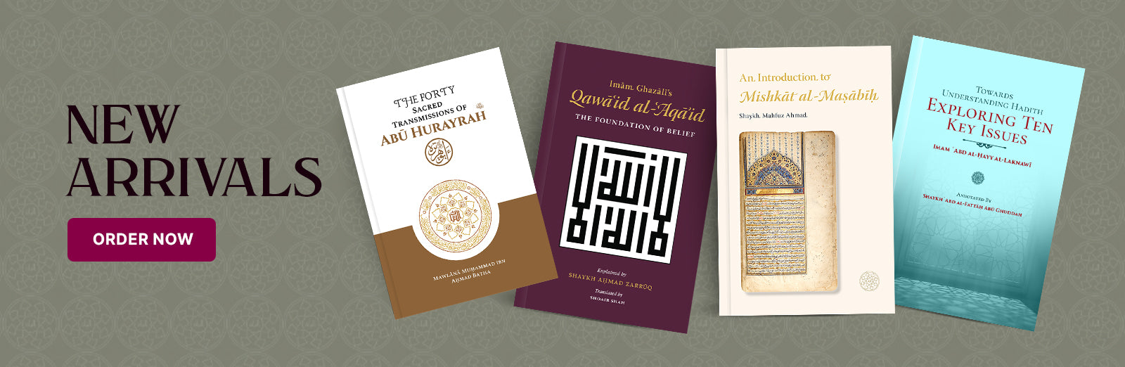 New Arrivals at Turath Publishing