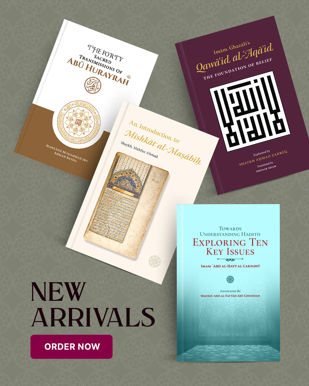 New Arrivals at Turath Publishing