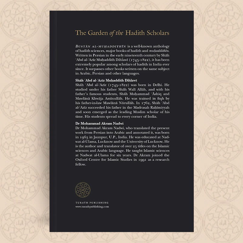 The Garden of the Hadith Scholars
